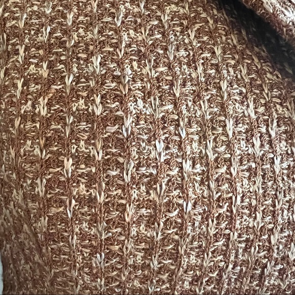 125 St. John Boucle Buttoned Down Brown White Tweed Knit Blazer Jacket Sz 2 - Picture 10 of 14